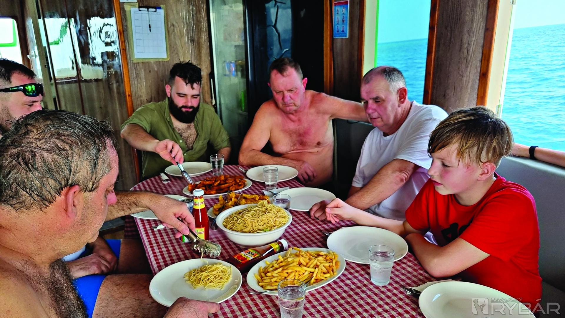 Spoločné ryby, spoločná večera.